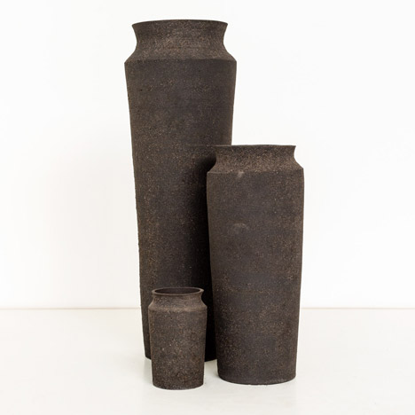 Radioactive Rare Earthenware vases by Unknown Fields