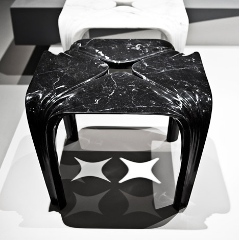 Quad Tables by Zaha Hadid for Citco