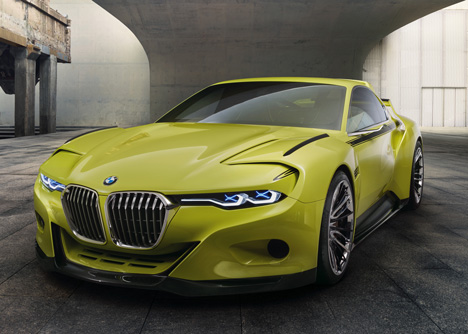 BMW 3-0 CSL Hommage concept car 2015_dezeen_3
