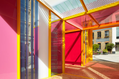 Clerkenwell Design Week 2015 pavilion by Cousins and Cousins