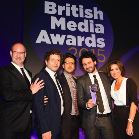 Dezeen wins Commercial Campaign of the Year at the British Media Awards 2015