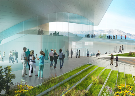 Diller Scofidio + Renfro's US Olympic Museum concept