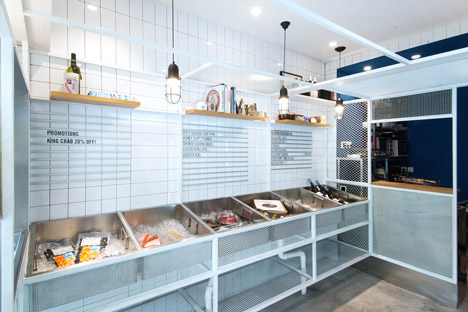 Little Catch Fishmongers by Linehouse Design