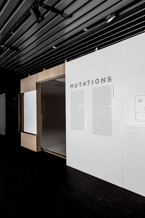 Mutations exhibition design by FREAKS freearchitects