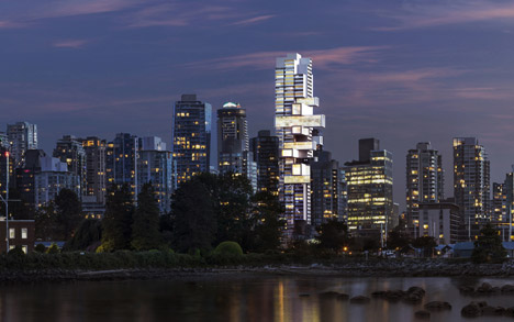 Buro Vancouver skyscraper by Ole Scheeren