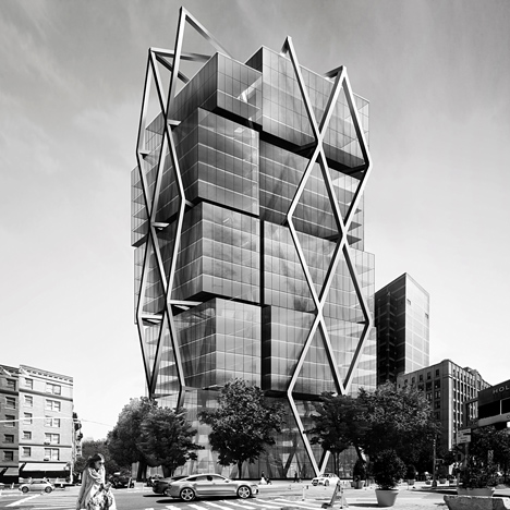 100 Varick skyscraper proposal by Dror Benshetrit