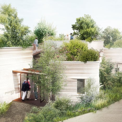 Thomas Heatherwick unveils design for plant-covered Maggie's Centre in Yorkshire
