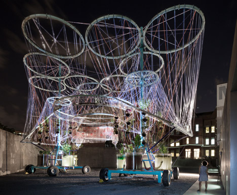 MoMA PS1 Museum Cosmo installation by Andres Jaque of Office for Political Innovation