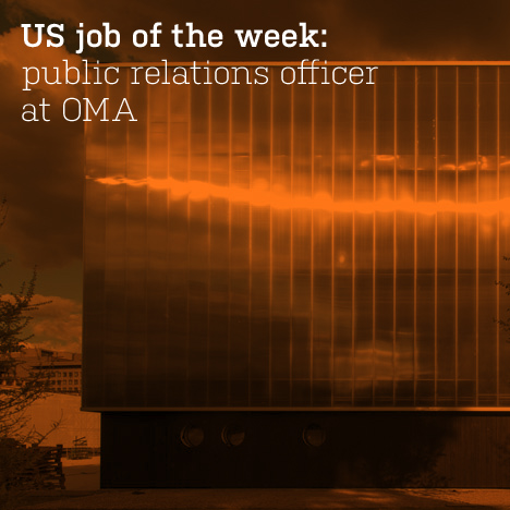 US job of the week: public relations officer at OMA