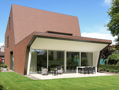 Villa Willemsdorp house in Belgium by Dieter De Vos Architecten
