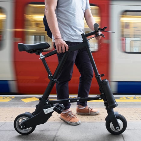 A-Bike electric bicycle by Clive Sinclair