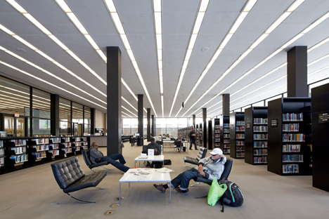 Mecanoo redesign of Mies van der Rohe's Martin Luther King Library