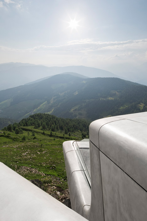 Messner Mountain Museum Corones by Zaha Hadid Architects