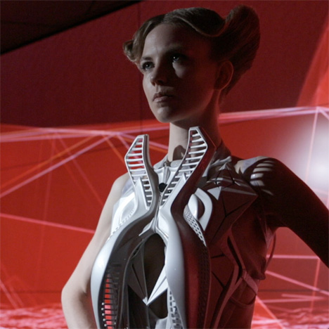 Annouk Wipprecht creates 3D-printed fashion collection for Audi