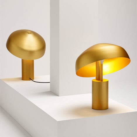 Aura lamp by Ross Gardam