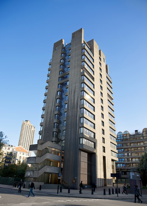 Barbican Blake Tower by Conran and Partners