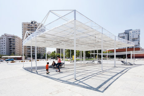 Cloud Seeding Pavilion by MODU