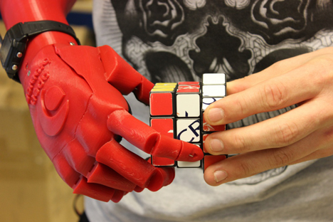 3D-printed robotic hand by Open Bionics
