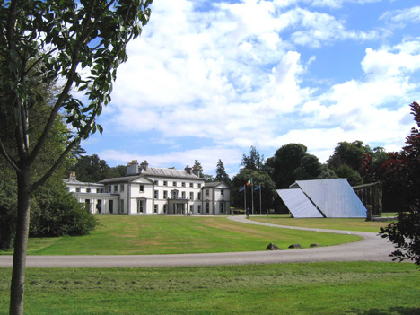 Serpentine Gallery Pavilion 2001 by Daniel Libeskind at Fota House in Cork, Ireland