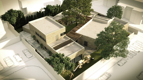 The Ada and Tamar De Shalit House domestic violence refuge in Israel by Amos Goldreich Architecture and Jacobs Yaniv Architects