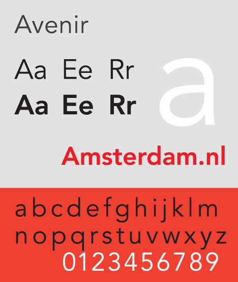 Adrian Frutiger's Avenir typeface