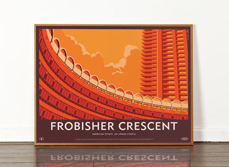 Frobisher Crescent poster by Dorothy