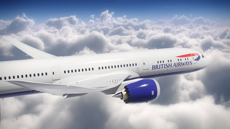 Dreamliner interior for British Airways by Forpeople
