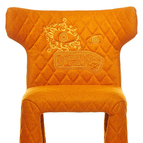 Mosnter Chair Divina Melange by Marcel Wanders