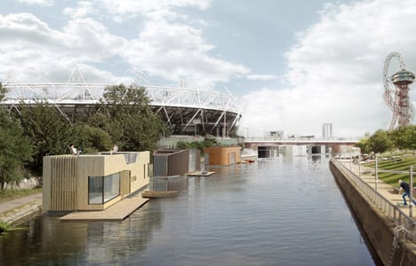 Buoyant Starts Floating Homes by Baca