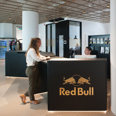 Red Bull offices by pS arkitektur