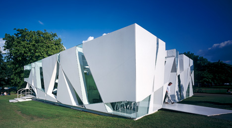 Serpentine Gallery Pavilion 2002 by Toyo Ito and Cecil Balmond