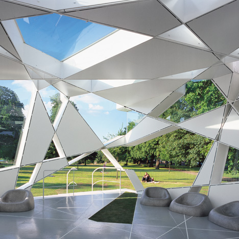 Serpentine Gallery Pavilion 2002 by Toyo Ito