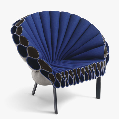 Studio Dror's Peacock chair for Cappellini