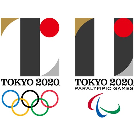 Tokyo 2020 Olympics and Paralympics logos