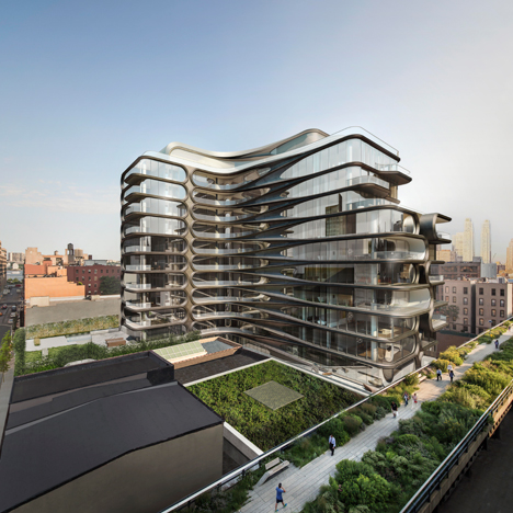 520 West New York residential development by Zaha Hadid