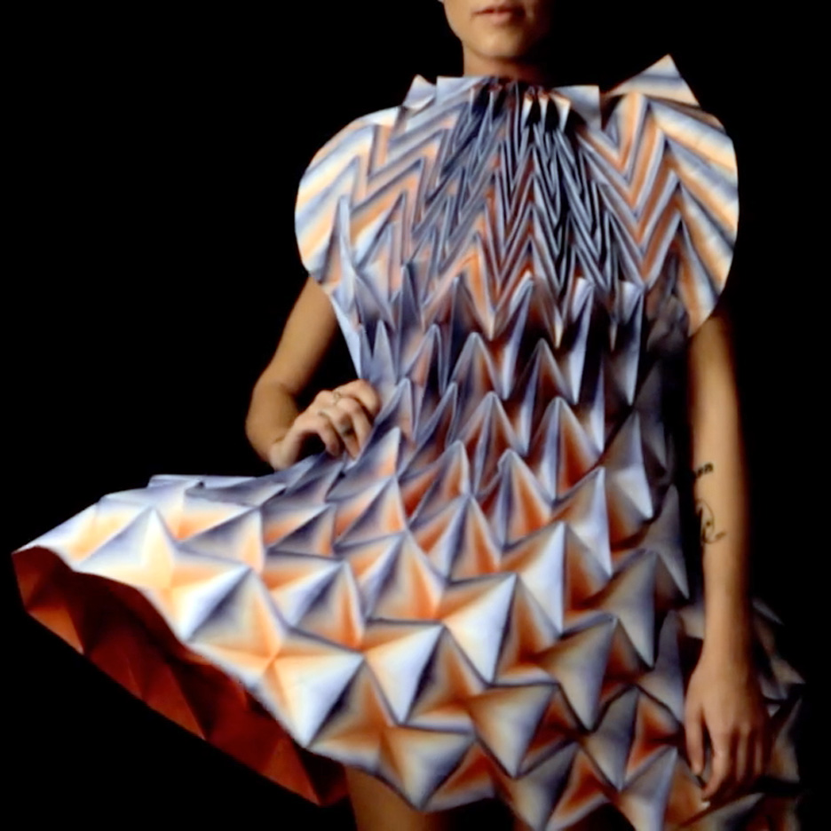 Folded dress by Jule Waibal