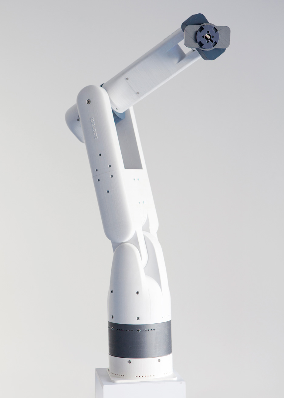 Eva plastic robotic arm by Automata