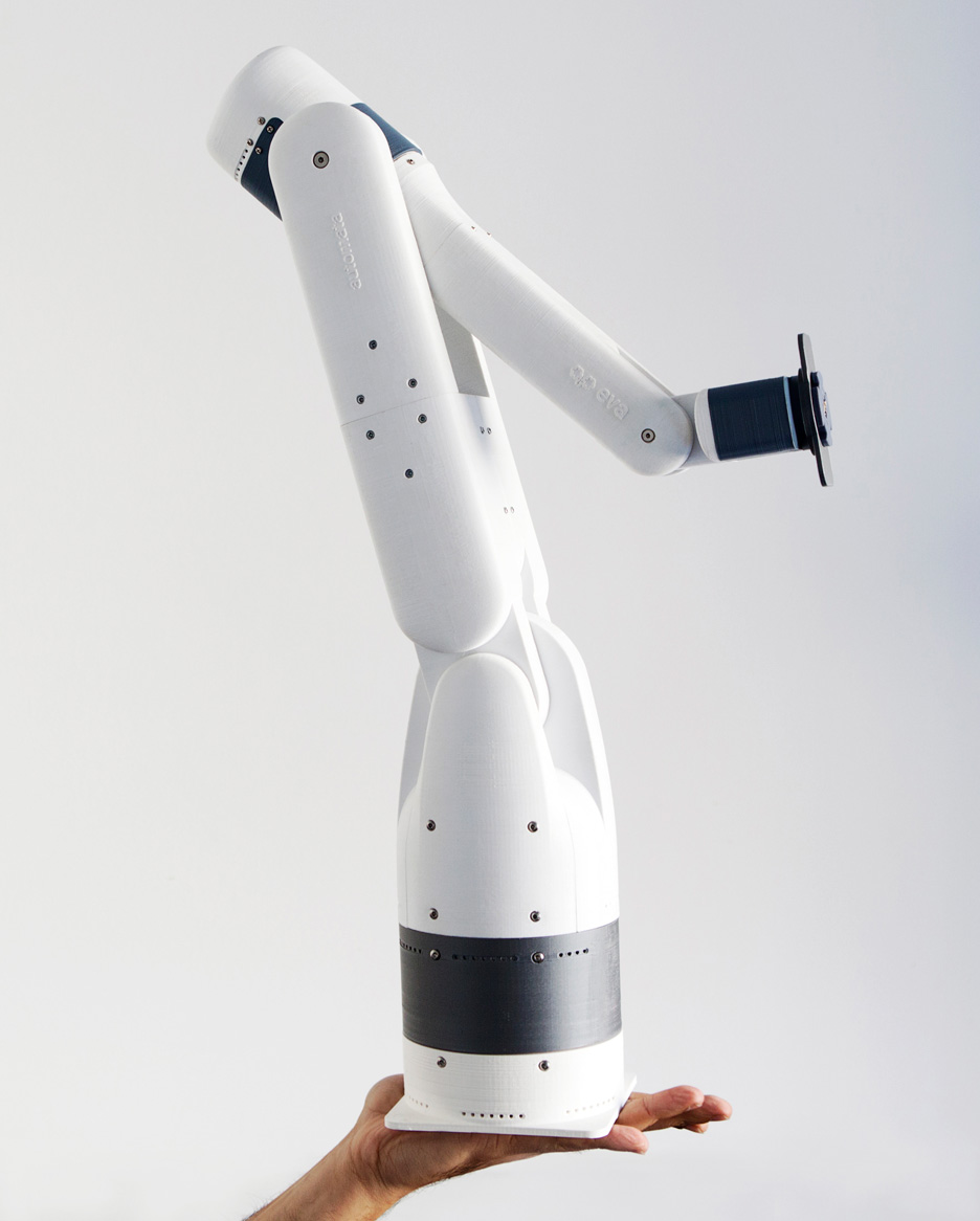 Eva plastic robotic arm by Automata