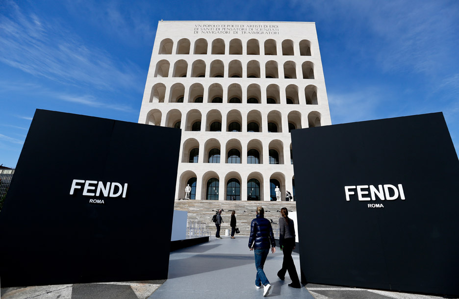 Fendi headquarters in Rome, Italy