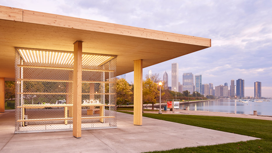 Lakefront Kiosk by Ultramoderne for the Chicago Architecture Biennial 2015