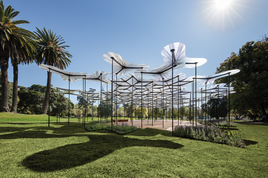 Amanda Levete S Forest Like Mpavilion Opens In Melbourne