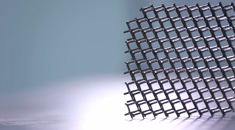 Microlattice material by HRL Labs and Boeing