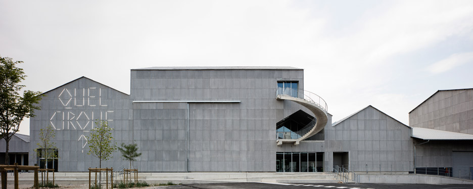 National Circus Arts Centre by § Caractère Spécial and NP2F Architectes