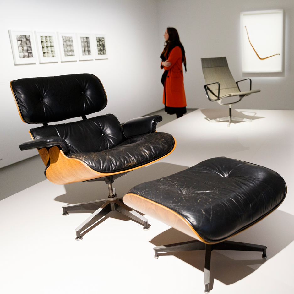 Eames Lounge Chair at Barbican exhibition