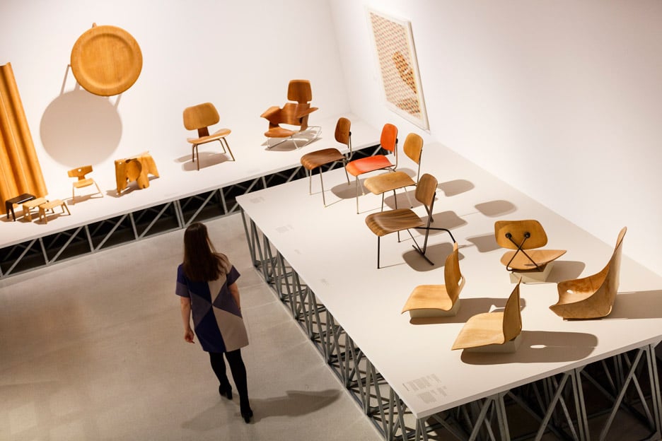 The World of Charles and Ray Eames exhibition at the Barbican