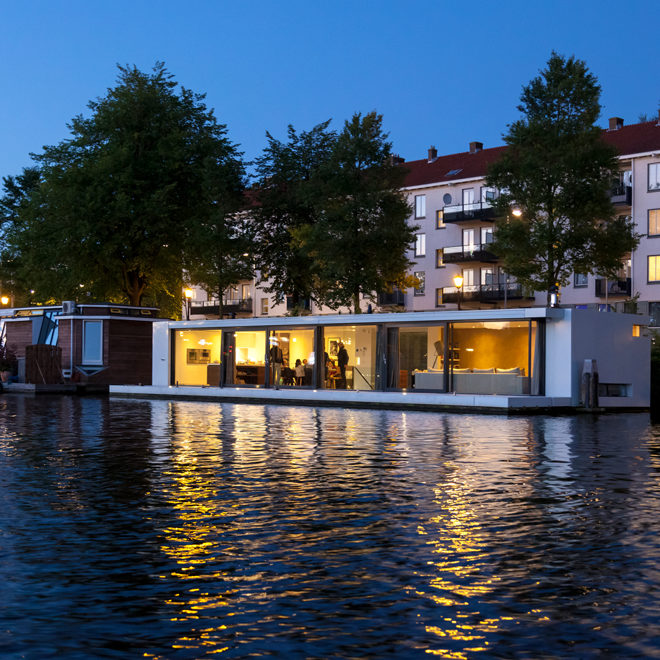 Watervilla Weesperzijde by +31 Architects, Amsterdam