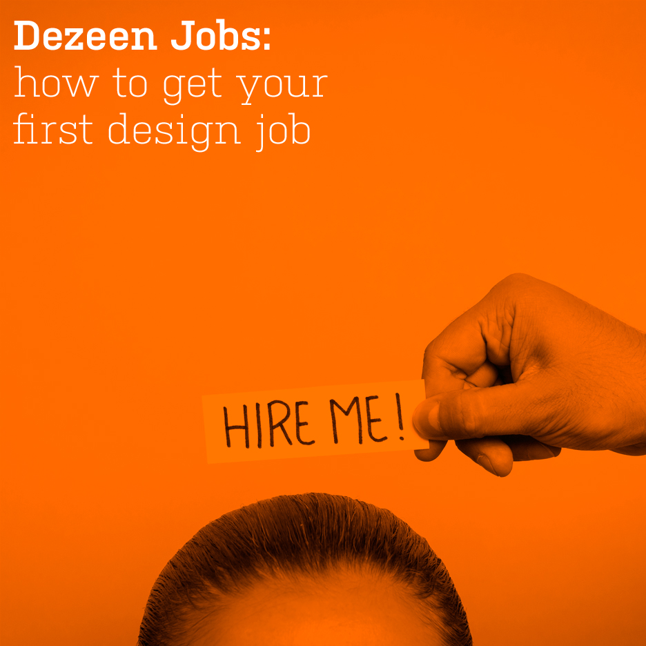 How to get your first design job