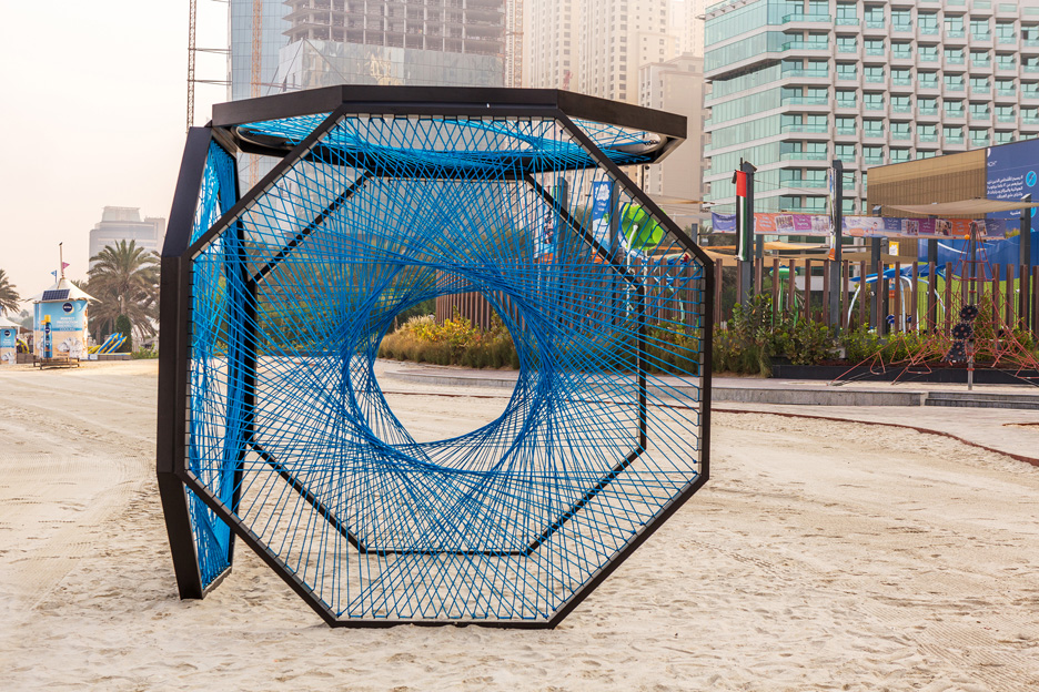 Yaroof installation by Aljoud Lootah at Dubai Design Week