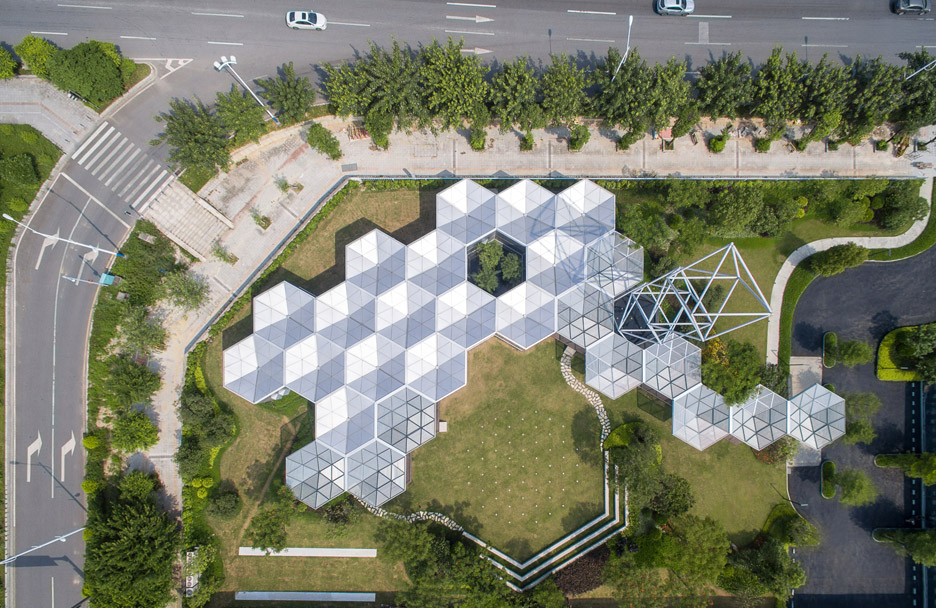 HEX-SYS modular building system by OPEN Architecture