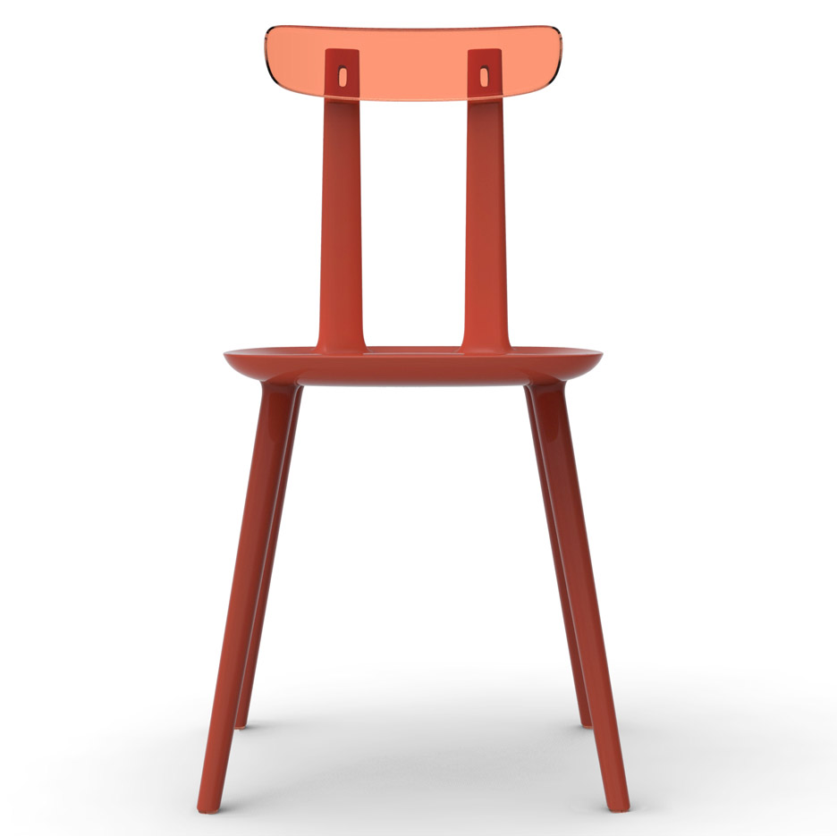 Wooden chairs for Alias by Eugeni Quitllet